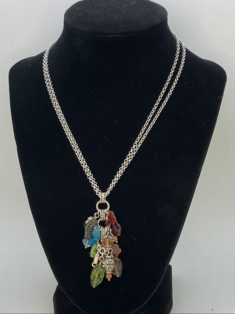Brighton Venetian Dreams Colorful Leaves Necklace